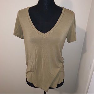 Forever 21 short sleeved Tshirt light olive green